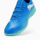 Chuteira Futsal Puma Future 7 Play IT Juvenil Azul